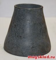 Переход оцинкованный 76х3,5-45х2,5 Переход оцинкованный 76х3,5-45х2,5